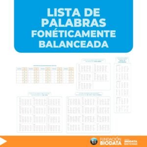 Lista de palabras fonéticamente balanceadas