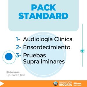 COMBO 1 - Audiología Clínica I + Workshop Ensordecimiento y Pruebas Supraliminares